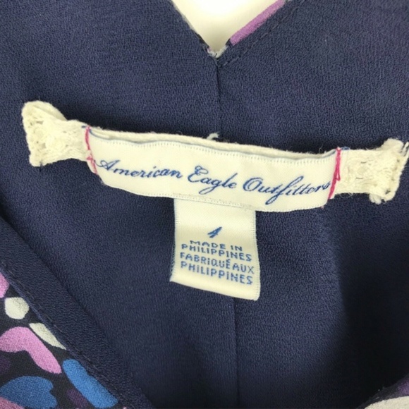 American Eagle Outfitters Graphic Print Dress - Picture 4 of 6